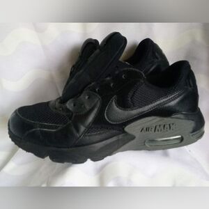 Nike Air Max Black Athletic Shoes